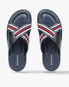 cristofano Flip Flops with Criss-Cross Straps-picture-34
