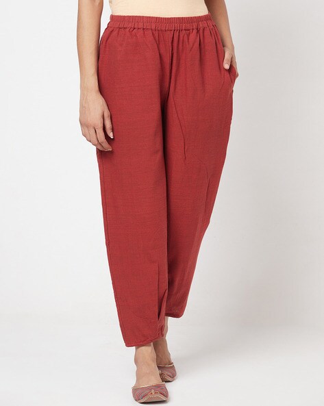 Solid Slouchy Pant Price in India