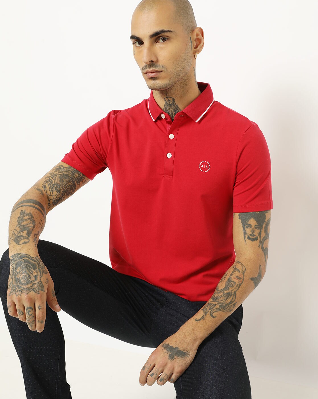 Buy Red Tshirts for Men by ARMANI EXCHANGE Online 