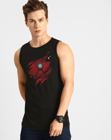 bewakoof sleeveless t shirts