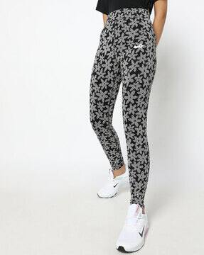 Buy Black \u0026 Grey Leggings for Women by 