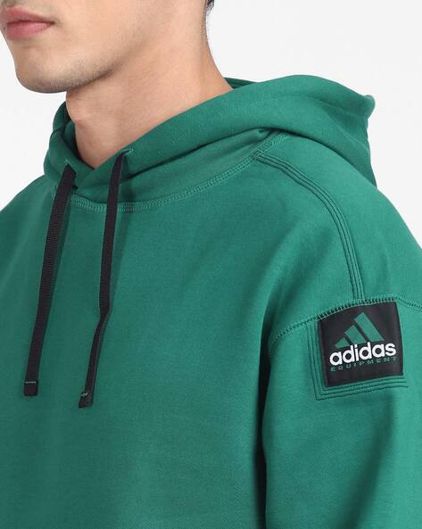 Adidas eqt hotsell hoodie green