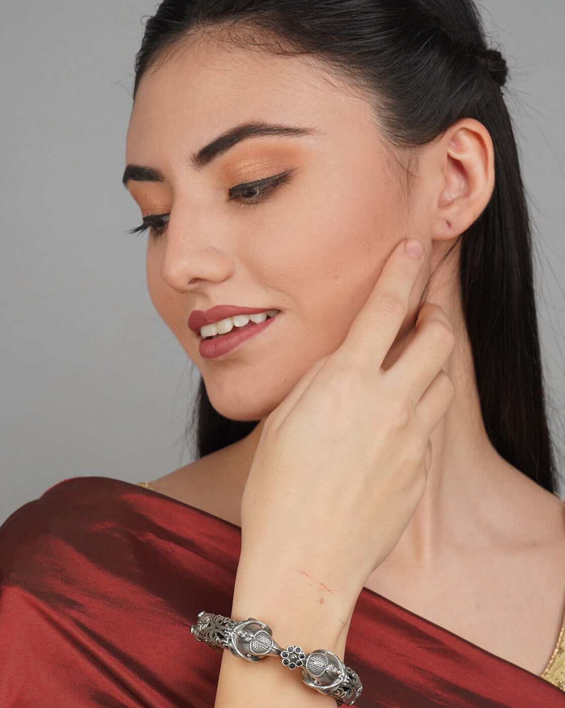 Silver Bracelet Buy Rosegold bracelet Online  KO Jewellery