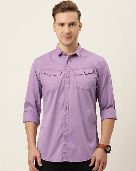 Purple Shirts for Men by iVOC Online 