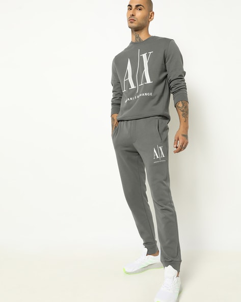 Buy Grey Track Pants for Men by ARMANI EXCHANGE Online Ajio