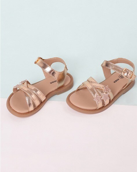 Girls hotsell bronze sandals
