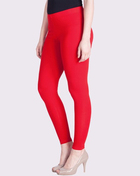 Buy Red Leggings for Women by LYRA Online