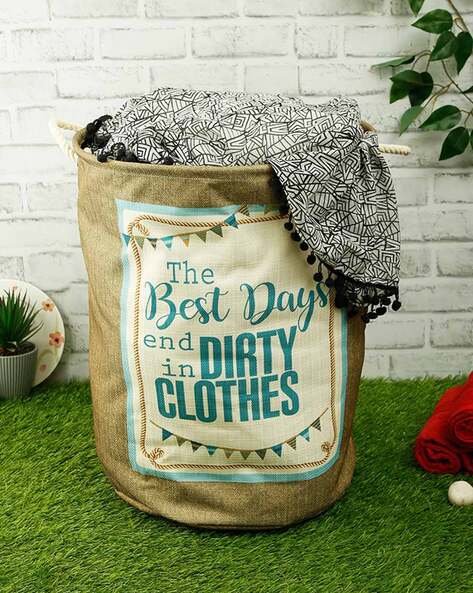 Buy DP Laundry Bag - Round, 88 Litres, Black & White, BB561 Online at Best  Price of Rs 469 - bigbasket