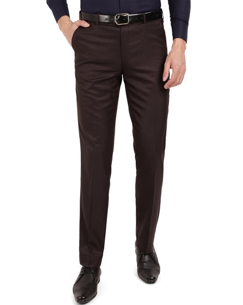 Brown Trousers | Buy Brown Trousers Online in India at Best Price