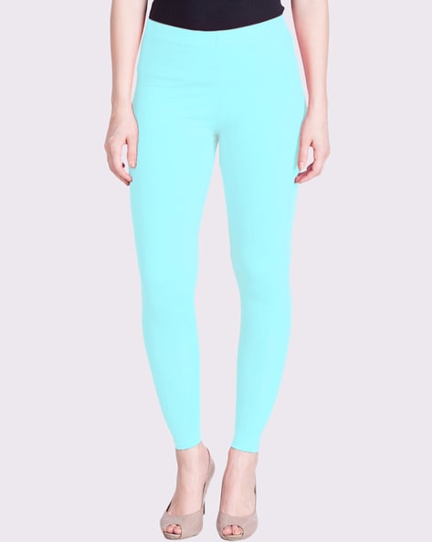 Ankle-Length Leggings with Elasticated Waistband