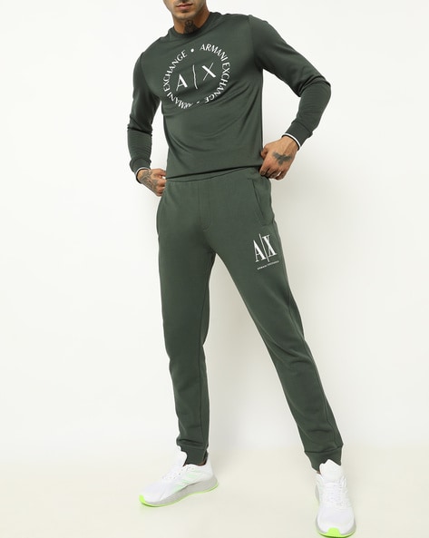 Buy Green Track Pants for Men by ARMANI EXCHANGE Online Ajio