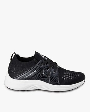 Panelled Lace-Up Training Shoes