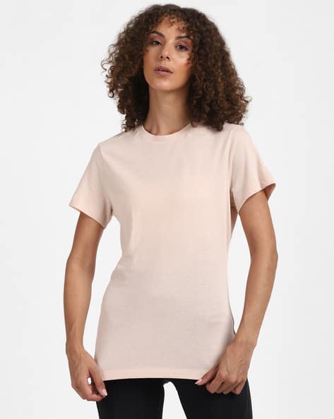 Reebok Crew-Neck T-shirt with Short Sleeves