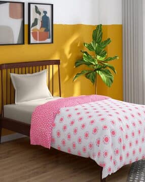portico 80 GSM Floral Print Cotton Single Comforter-picture-19