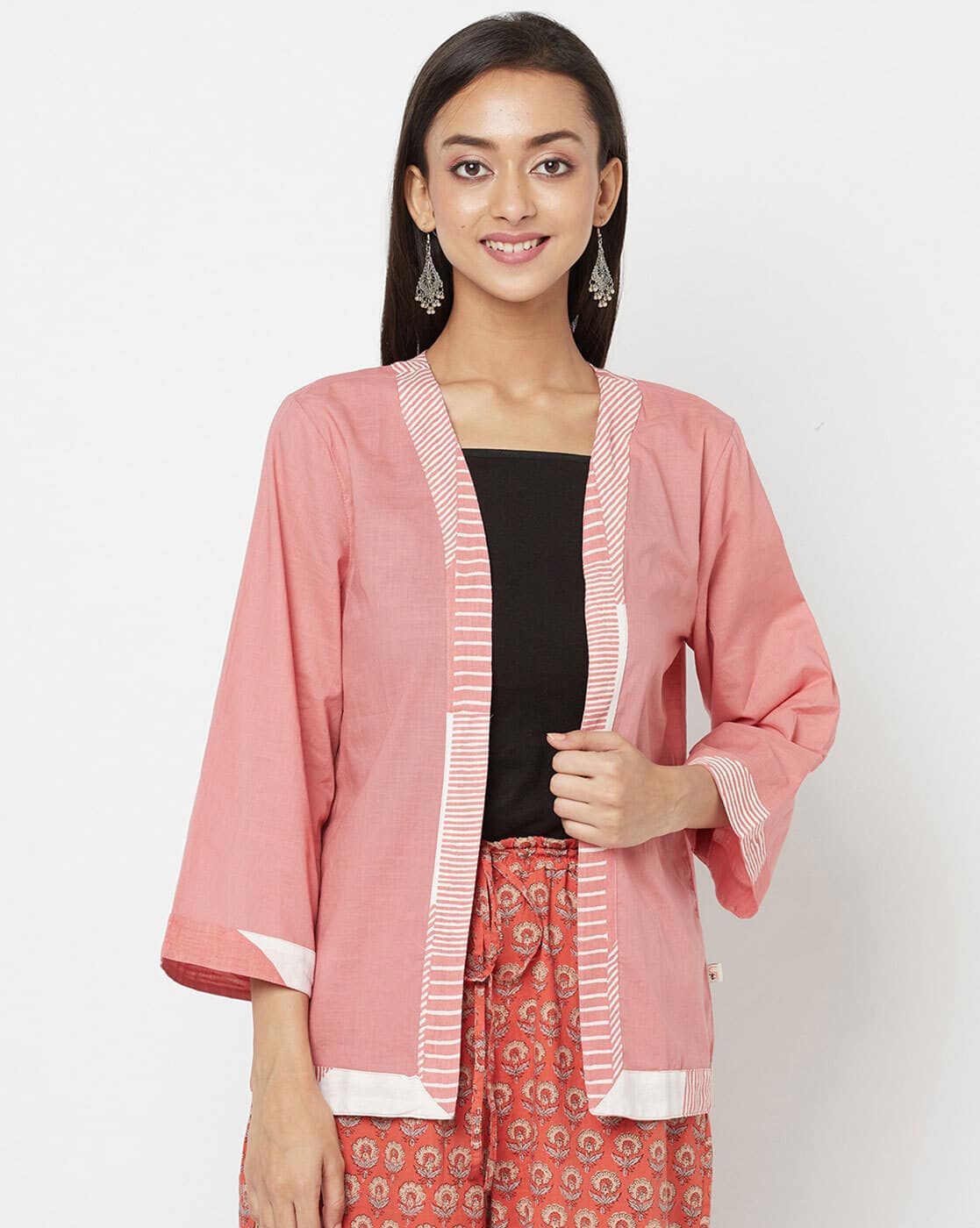 Buy Pink Jackets for Women by Fabindia 
