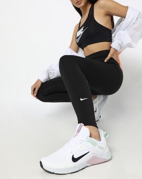 Nike Girl's Pro Leggings S Carbon : Clothing, Shoes  