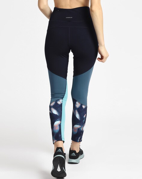 Printed Sports Leggings with Elasticated Waistband