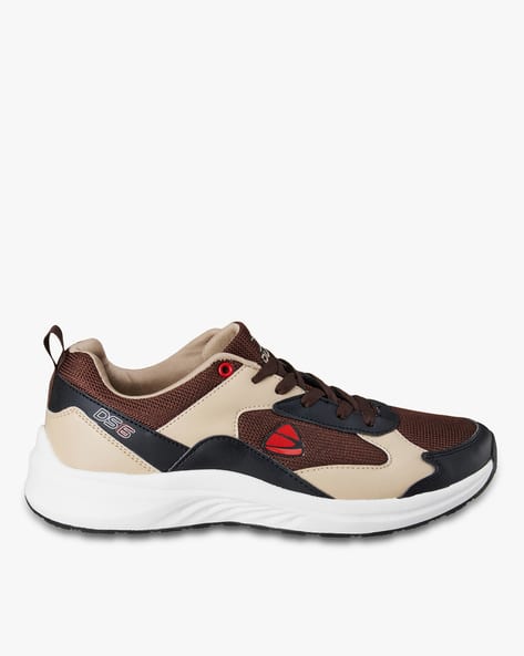 Colourblock Low-Top Running Shoes