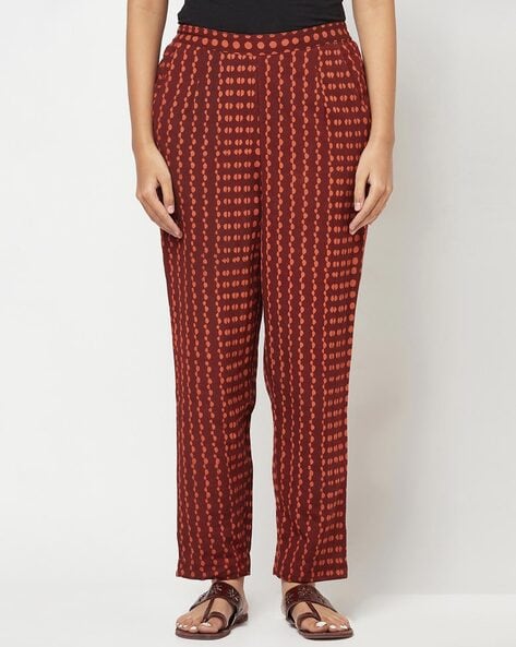 Geometric Print Casual Pant Price in India