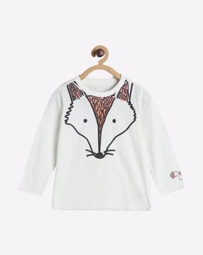 mini klub Graphic Print Round-Neck T-shirt-picture-53