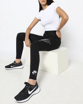 nike leggings with logo all over