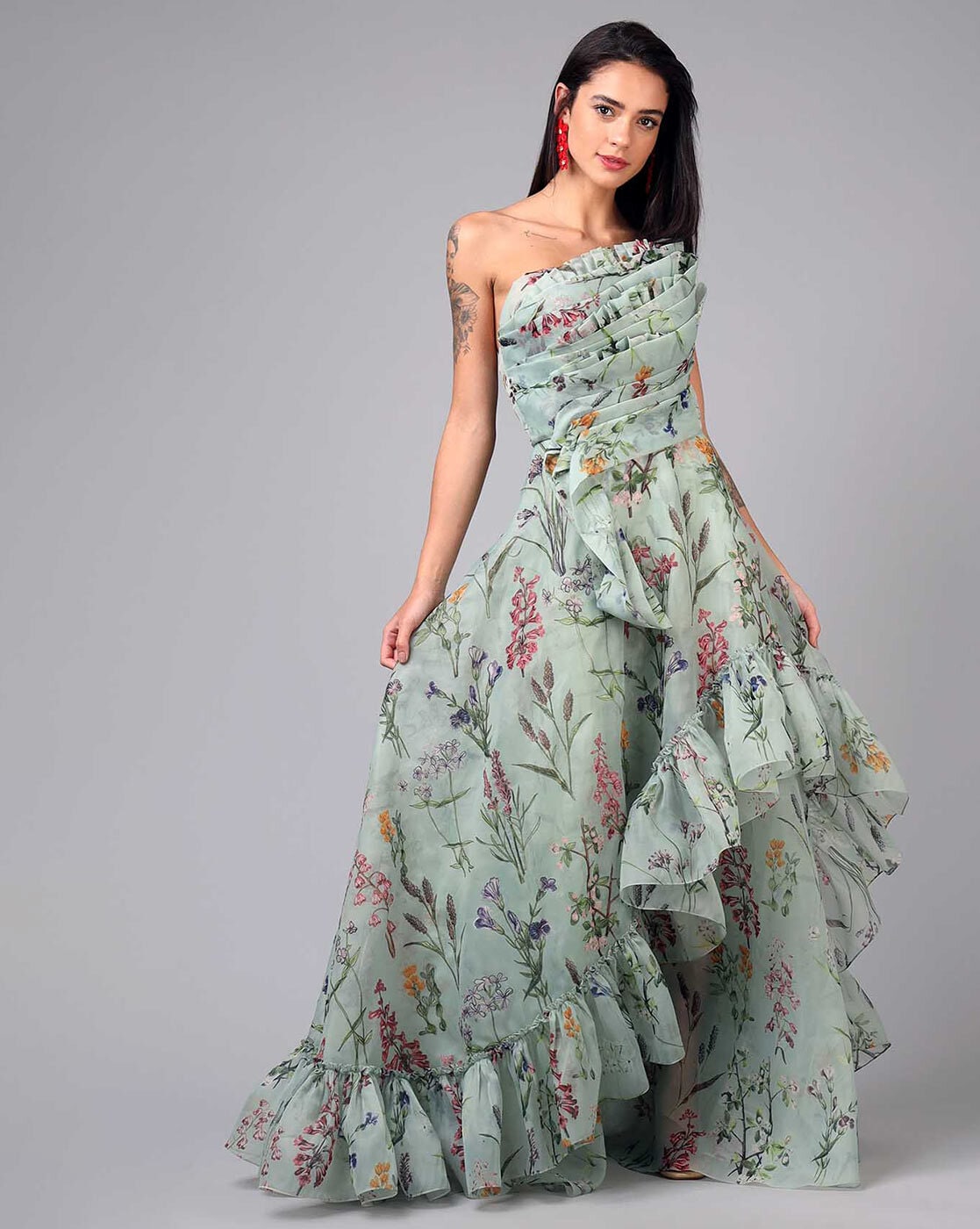 Floral 1 piece clearance dress