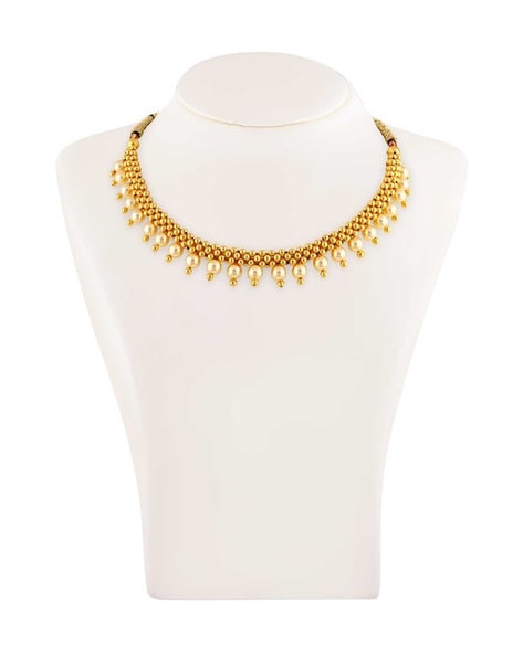 Malabar gold online choker necklace set