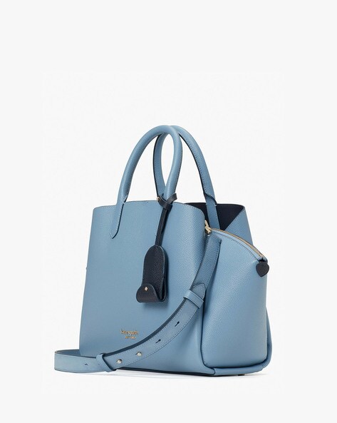 Buy KATE SPADE Avenue Medium Satchel with Detachable Strap | Blue Color  Women | AJIO LUXE