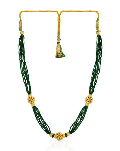 Gold-Toned \u0026 Green Necklaces \u0026 Pendants 