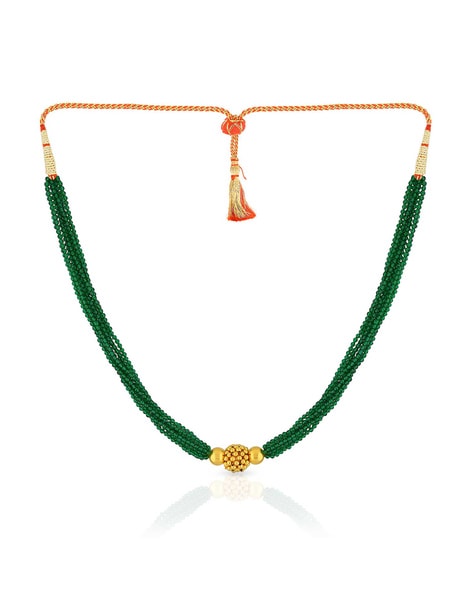 Buy Forever Floral Three Layered Beads Necklace Set | Tarinika - Tarinika  India