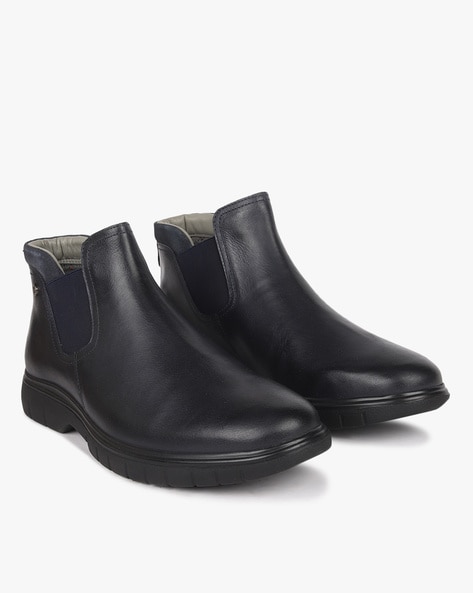 Mid-Top Ankle-Length Chelsea Boots