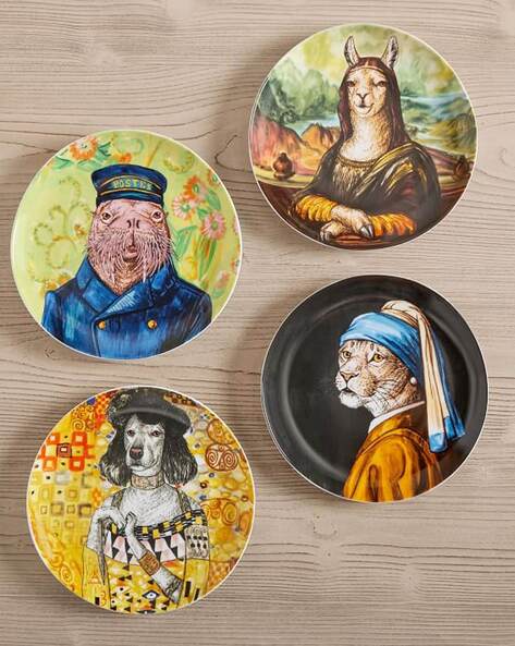 Dapper animal plates best sale