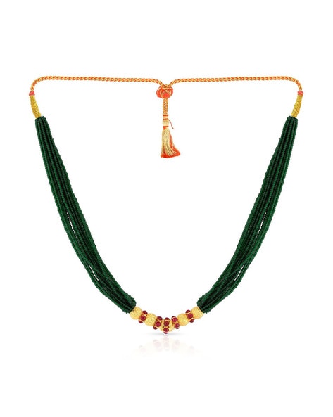 Buy Karatcart Metal Green Gold Plated Crystal and Polki Kundan Choker  Necklace Set For Women Online at Best Prices in India - JioMart.