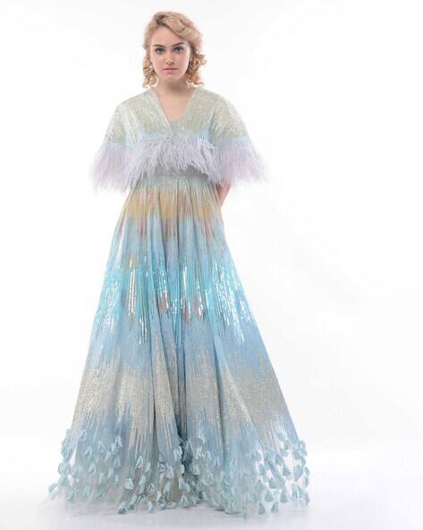 geisha designs tiered tulle dress Pernia's Pop Up Shop