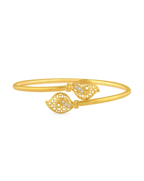 Buy Malabar Gold & Diamonds 22kt (916) Yellow Gold Bangle for Women, BIS  Hallmarked at Amazon.in