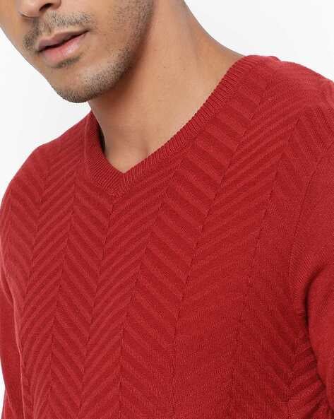 Buy Maroon Sweaters & Cardigans for Men by NETPLAY Online