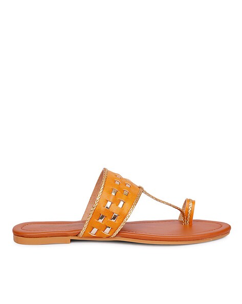 Girls' sandals with leather insole | 4F: Sportswear and shoes