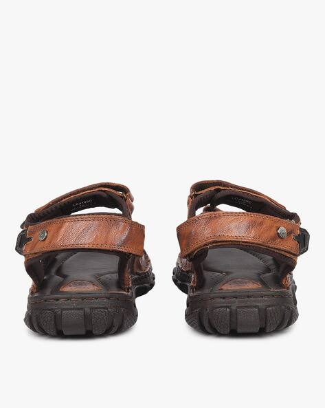 Buy Tan Brown Sandals for Men by Lee Cooper Online | Ajio.com
