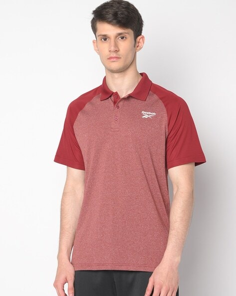 Reebok Heathered Polo T-shirt