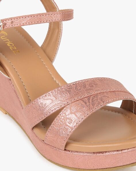 Wedge Dsw Rose Gold Wedge Sandal Dsw Rose Gold Sandals Floral