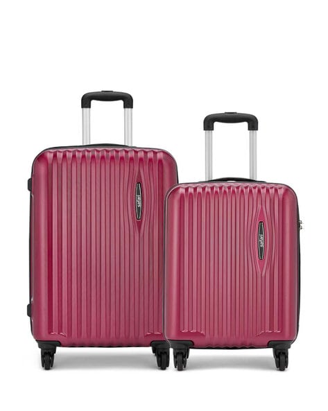 Buy Burgundy Luggage Trolley Bags for Men by SAFARI Online