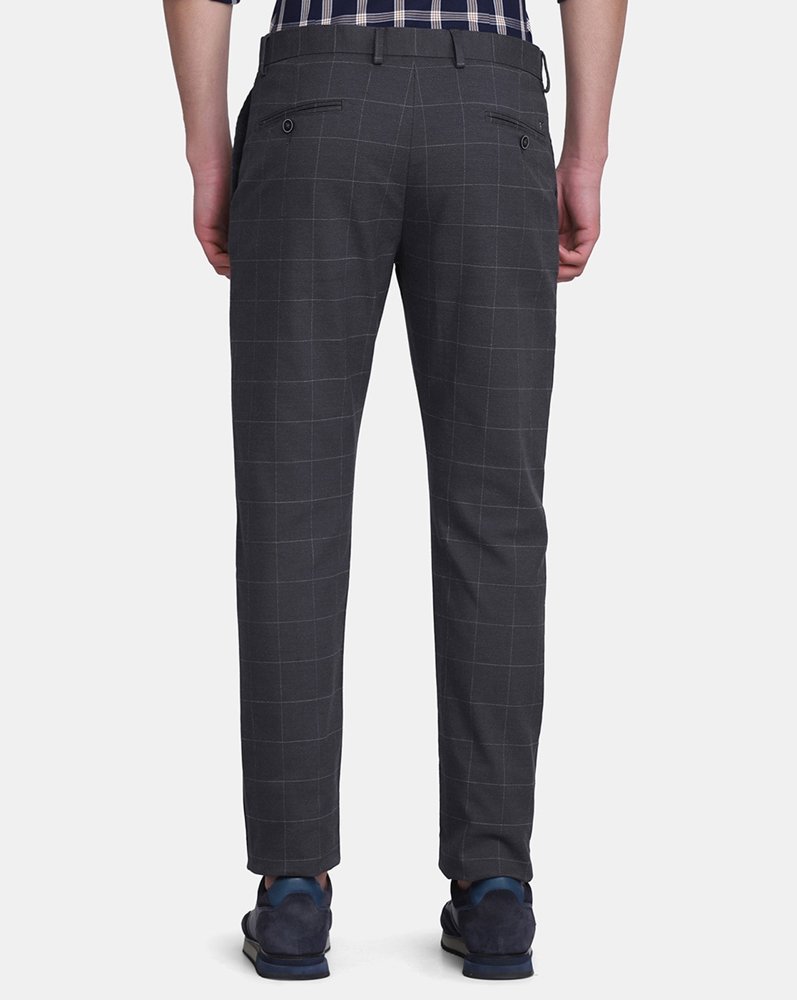 PacSun Brown Checkered Trouser Pants | PacSun