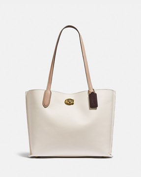 Coach Field Tote - Chalk Multi