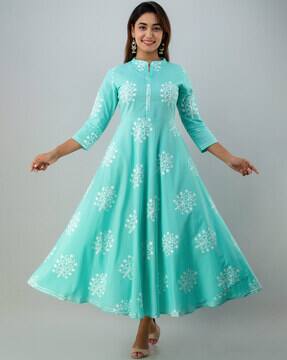 churidar with collar neck images