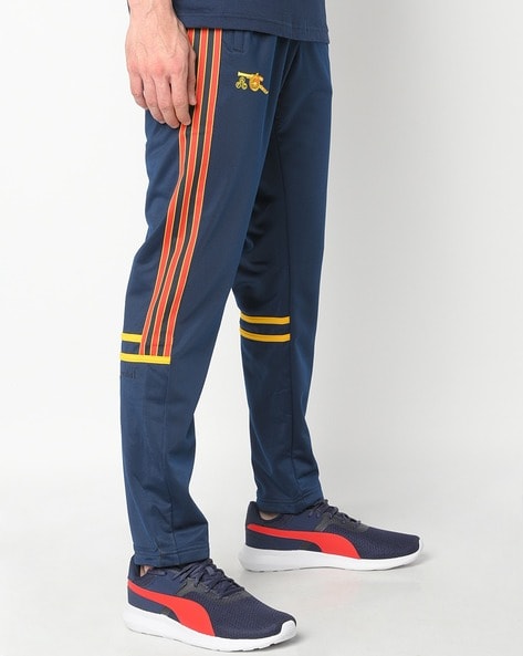 Blue orange 2024 adidas track pants