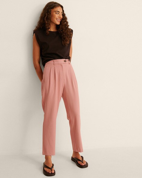 Topshop cigarette pant in blush curated on LTK