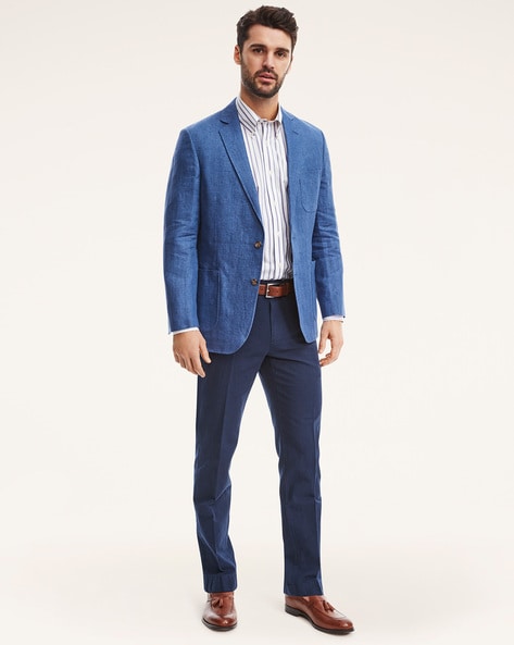 Denim on sale blue blazer