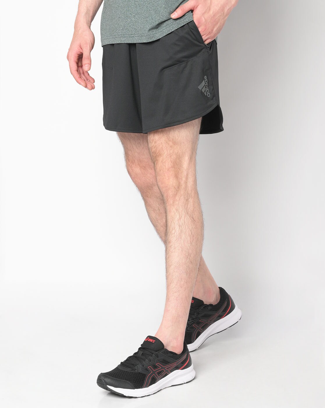 adidas mid rise shorts