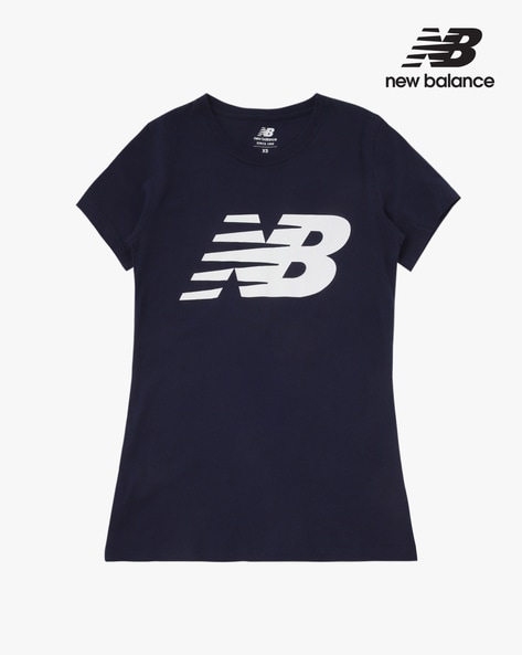 new balance navy t shirt