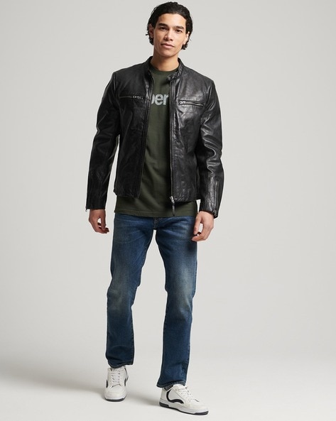 Superdry real hotsell hero biker